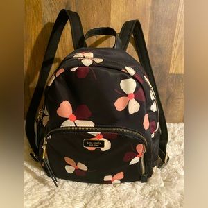Kate Spade DAWN DUSK BUDS MEDIUM BACKPACK +Care Book - MSRP $249 Used great cond
